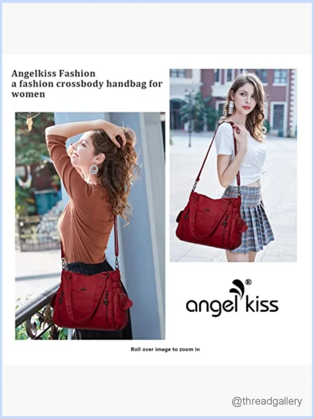 Top-Handle Hobo Purse Roomy Casual Shoulder Bag PU Tote Satchel